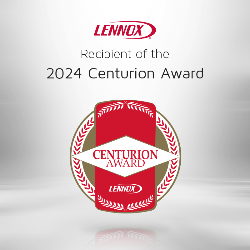 Centurion_9x9 Recipient of the Lennox Centurion Award